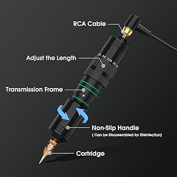 Amazon.com: Wireless Tattoo Machine Kit Tattoo Gun Kit